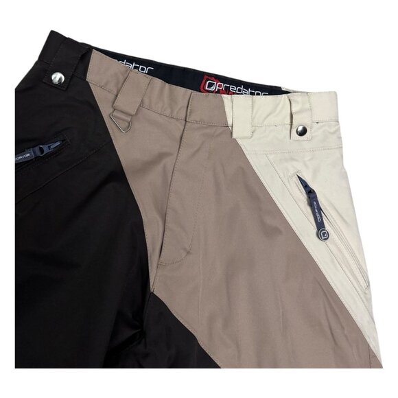 PREDATOR Waterproof Snowboard Ski Brown Snow Pants Womens Medium - Picture 7 of 8